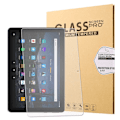 Miniatyrbild 1 av 2: Amazon Fire HD (2021) arc edge tempered glass screen protector Transparent