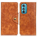 Miniatyrbillede 1 af 2: Alpha Motorola Edge 30 læder flip etui - Brun Brown