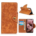 Miniatyrbillede 1 af 2: Alpha Samsung Galaxy A01 Core Flip Etui - Brun Brown