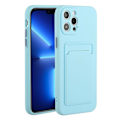 Pikkukuva 1 / 2: Card Holder Suojakuori For iPhone 13 Pro - Vauvasininen Blue