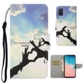 Miniatyrbilde 1 av 2: Wonderland Samsung Galaxy A51 flip-etui - Hjerteform Multicolor