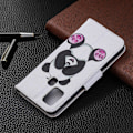 Miniatyrbillede 2 af 2: Wonderland Samsung Galaxy A21s Flip Etui - Sød Panda White