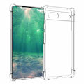 Miniatyrbild 1 av 2: Lux-Case Airbag-skydd för Google Pixel 6a Transparent