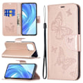 Pikkukuva 2 / 2: Butterfly Xiaomi 11 Lite 5g Ne / Mi 11 Lite 5g / 11 Lite Läppäkotelo - Kulta Gold