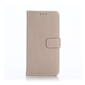 Miniatyrbillede 1 af 2: Samsung Galaxy A3 (2017) holdbart læder-etui - Grå Silver grey