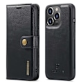 Pikkukuva 1 / 2: DG.Ming iPhone 14 Pro Max 2-in-1 Lompakko Suojakotelo - Musta Black