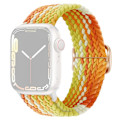 Miniatyrbillede 1 af 2: Apple Watch Series 8 (41mm) fleksibel urrem i vævet stil - Orange Orange