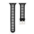 Pikkukuva 2 / 2: Apple Watch 42mm trendikäs ranneke - Musta / Valkoinen Multicolor
