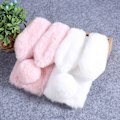 Miniatyrbild 2 av 2: Fluffy Rabbit Samsung Galaxy A10 skal - Rosa Rosa