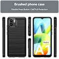 Miniatyrbillede 2 af 2: Carbon Flex Etui Xiaomi Redmi A1 - Sort Black