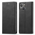 Miniatyrbillede 1 af 2: LC.IMEEKE iPhone 14 flip etui - Sort Black