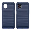 Miniatyrbild 2 av 2: Carbon Flex Samsung Galaxy Xcover 6 Pro / Samsung Galaxy Xcover 2 Pro skal - Blå Blå