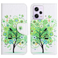 Miniatyrbillede 1 af 2: Wonderland Xiaomi Poco X5 / Redmi Note 12 Flip Etui - Grønt Træ Green