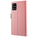 Pikkukuva 2 / 2: Phone Suojakotelo With Make-up Mirror And Slick Design For Samsung Galaxy A71 5G - Ruusukulta Pink