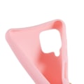 Pikkukuva 2 / 2: Ohut TPU-kotelo, jossa on mattapintainen viimeistely ja säädettävä hihna Samsung Galaxy A12 5G - Pinkki Pink