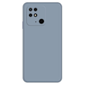 Miniatyrbild 1 av 2: Avfasat gummerat anti-droppskydd för Xiaomi Redmi 10C - Grå Blå Blå