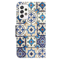 Miniatyrbillede 2 af 2: Wonderland Samsung Galaxy A53 5G flip etui - Retro Totem Multicolor
