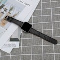 Miniatyrbild 2 av 2: Klockarmband i äkta läder Fitbit Sense 2 / Versa 4 - Svart Svart
