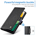 Miniatyrbillede 5 af 6: LC.IMEEKE Samsung Galaxy A14 Flip Etui - Sort Black