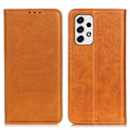Pikkukuva 1 / 2: Samsung Galaxy A53 5G lompakkokotelo, aitoa nahkaa - Ruskea Brown
