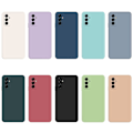 Miniatyrbillede 2 af 2: Skråt gummibelagt cover mod fald til Samsung Galaxy M23 / F23 - Sortliggrøn Green