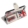 Miniatyrbillede 2 af 2: Wonderland Xiaomi Redmi 9C Flip etui - London elementer Multicolor