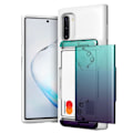 Miniatyrbillede 1 af 2: VRS Design Damda Glide Shield for Galaxy Note 10 - Hvid - Grøn Lilla Green