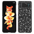 Miniatyrbillede 1 af 2: Glitter Samsung Galaxy Z Flip4 Etui - Sort Black