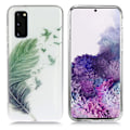Pikkukuva 1 / 2: Deco Samsung Galaxy S20 kuoret - Sulka Multicolor