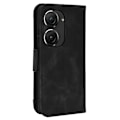 Pikkukuva 2 / 2: Moderni Nahkalaukku For ASUS Zenfone 9 - Musta Black