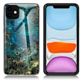 Miniatyrbillede 1 af 2: Marble design iPhone 11 cover - Smaragd Green