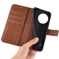 Pikkukuva 4 / 6: Lompakko Nahkakotelo For OnePlus 11 - Vaalean Ruskea Brown