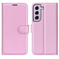 Miniatyrbillede 1 af 2: Klassisk Samsung Galaxy S23 Flip Etui - Lyserød Pink