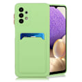 Pikkukuva 1 / 2: Card Holder Suojakuori For Samsung Galaxy A32 - Vaaleanvihreä Green