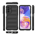 Miniatyrbillede 2 af 2: Blødt grebsformet cover til Samsung Galaxy A23 5G - Sort Black