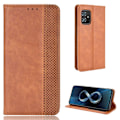 Miniatyrbillede 1 af 2: Bofink Vintage Asus Zenfone 8 Læder Etui - Brun Brown