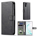 Miniatyrbillede 1 af 2: LC.IMEEKE Samsung Galaxy Note 10 Flip Etui - Sort Black
