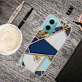 Miniatyrbillede 2 af 2: Marble design Xiaomi Redmi Note 11E cover - Fragment Af Farve Og Vinranke Multicolor