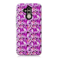 Miniatyrbillede 2 af 2: Huawei Mate 20 Lite beskyttelsesetui i kombimaterialer med mønster - Lotus Multicolor