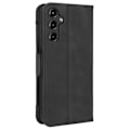 Pikkukuva 2 / 6: Moderni Nahkalaukku For Samsung Galaxy A14 - Musta Black