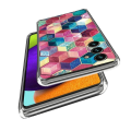 Pikkukuva 3 / 3: Deco Samsung Galaxy A54 Suojakotelo - Colorful Blocks Multicolor