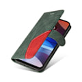 Miniatyrbillede 2 af 2: Tekstureret Læder Etui med Strop TilMotorola Moto E7i Power / E7 Power - Grøn Green