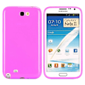 Miniatyrbillede 2 af 2: Slikfarvede (Lys Lilla) Samsung Galaxy Note 2 Cover Purple