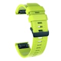Miniatyrbillede 2 af 2: Garmin Forerunner 935 / Fenix 5 / 5 Plus silikone Urrem - Lysegrøn Green