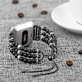 Miniatyrbild 2 av 6: Fitbit Versa 2 / Versa Lite / Versa elegant klockarmband i äkta pärlemor - Svart Svart