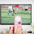 Pikkukuva 4 / 6: Google Chromecast 2020 TV X-tyylinen silikonisuojus - Punainen Red