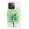 Miniatyrbillede 2 af 2: Wonderland OnePlus Ace Pro / 10t Flip Etui - Grønt Træ Green