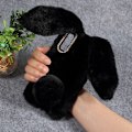 Miniatyrbild 2 av 2: Fluffy Rabbit Samsung Galaxy A50 skal - Svart Svart