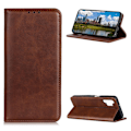 Miniatyrbillede 1 af 2: Wallet-style ægte Læder Flipcase til Samsung Galaxy A32 - Kaffe Brown