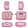 Miniatyrbillede 2 af 2: AirPods 3 beskyttelsesetui - Lyserød / Grågrøn Green